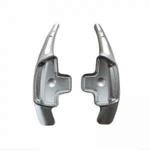 Paddles Shift Aluminium suitable for Mercedes-Benz C-Class W205 / GLC / GLE / S-Class / CLA / GLA Silver 2 Pieces-image-6310184