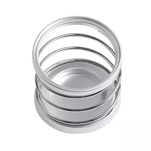 Drink Holder Spiral Silver 99552