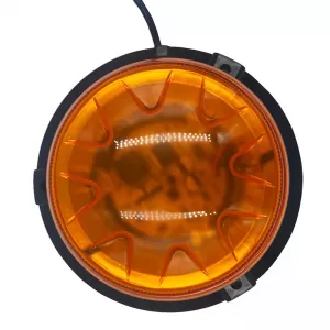 Revolving Warning Light Screw Magnetic And Suction Cup Led 12V/24V 13x7cm Orange-image-6310255