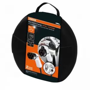 Electric Car Single Phase Charging Station Cable 5 Pin 32Amp 7.2 kWh 5 Meters Type 2 - Type 1 Osram OCC13205-image-6310293