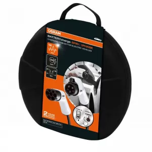 Electric Car Single Phase Charging Station Cable 5 Pin 16Amp 3.6 kWh 5 Meters Type 2 - Type 1 Osram ΟCC11605-image-6310306