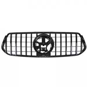 Front Grille suitable for Mercedes-Benz GLE-Class W167/C167/V167 19+ GT A Design Panamericana Look Black 1pc-image-6310356