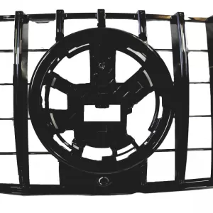 Front Grille suitable for Mercedes-Benz GLE-Class W167/C167/V167 19+ GT A Design Panamericana Look Black 1pc-image-6310358