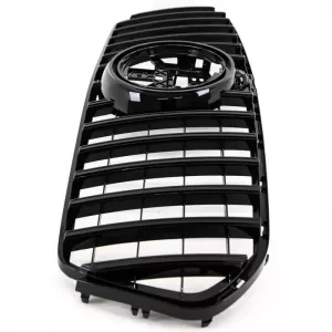 Front Grille suitable for Mercedes-Benz GLE-Class W167/C167/V167 19+ GT A Design Panamericana Look Black 1pc-image-6310361