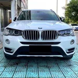 Headlight Covers Eyebrows suitable for BMW X3 F25 LCI & X4 F26 2014-2017 Painted Glossy Black 2 Pcs-image-6310390