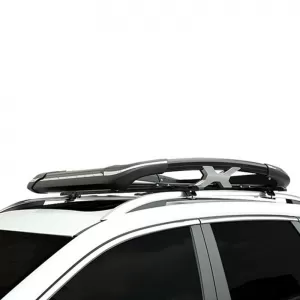 Car Roof Rack Metal Black Aero 