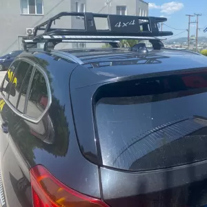 Car Roof Rack Metal Black Safari Rackit 140x100cm 28830-image-6310485