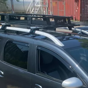 Car Roof Rack Metal Black Safari Rackit 140x100cm 28830-image-6310486
