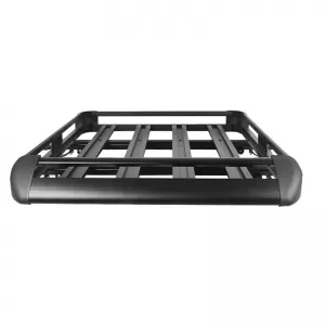Car Roof Rack Aluminium Black Aero 140x100cm 28831-image-6310498