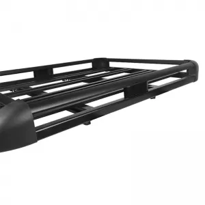 Car Roof Rack Aluminium Black Aero 140x100cm 28831-image-6310506