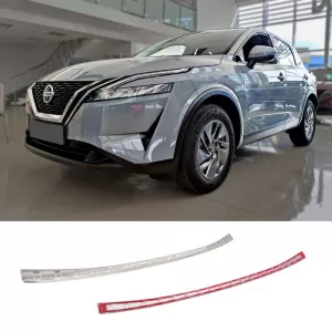 Rear Bumper Protector suitable for Nissan Qashqai 3 (J12) 21+ Steel-image-6310644