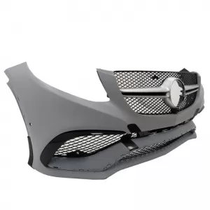 Front Bumper suitable for Mercedes-Benz GLE Coupe C292 2015-2019 GLE63 A Design Look With Grill-image-6310903