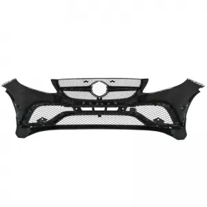 Front Bumper suitable for Mercedes-Benz GLE Coupe C292 2015-2019 GLE63 A Design Look With Grill-image-6310906