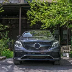 Front Bumper suitable for Mercedes-Benz GLE Coupe C292 2015-2019 GLE63 A Design Look With Grill-image-6310908