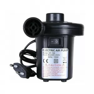 Electric Air Pump Inflator suitable for Inflatables Camping Bed Pool 12V 220V HT-196 1 Piece-image-6311019