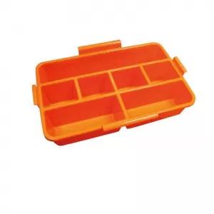 Plastic Storage Box With Cap Transparent 40.4x30.4x25.7cm 22Lt Tactix 320266-image-6311102