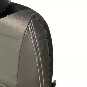 Seat Covers Bossi Imperial Universal Leather Front / Rear Set 11 Pieces Black 6332-image-6311187