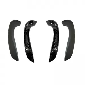 Door Handles (inside car) suitable for Renault Megane 3 09-17 / Fluence 09-15 Left & Right Front Door Set 4 Pcs Black
