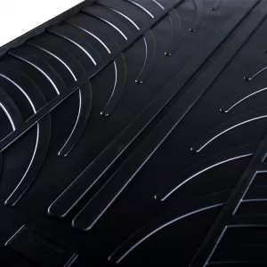 Rubber Car Mats Gledring 0642 suitable for Tesla Model S Modification 2016+ Black 5 Pieces-image-6311390