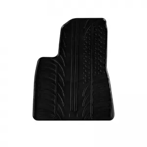 Rubber Car Mats Gledring 0643 suitable for Tesla Model 3 2017-2020 Hatchback Automatic Black 5 Pieces-image-6311393