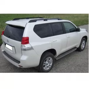 Roof Rails suitable for Toyota Land Cruiser Prado FJ150 2009+ Roof-Rails Aluminium Black 2 Pieces-image-6311462