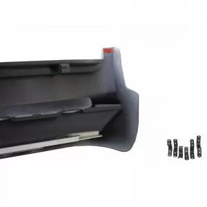 Side Steps Running Boards suitable for Toyota Land Cruiser Prado FJ200 2015+ Facelift OEM Look White 2 pcs-image-6311470