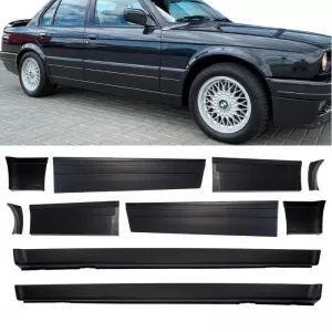 image-26-Side Skirts & Door Strips suitable for BMW 3 E30 82-94 4D M-Technik 2 From ABS Plastic 10 pc