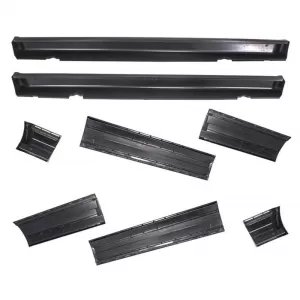 Side Skirts & Door Strips suitable for BMW 3 E30 82-94 2D M-Technik 2 From ABS Plastic 8 pc-image-6311521