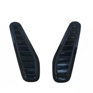 Bonnet Air Vent suitable for BMW GTR Style 33 x 11 x 1.5cm Black 2 Pcs-image-6311665