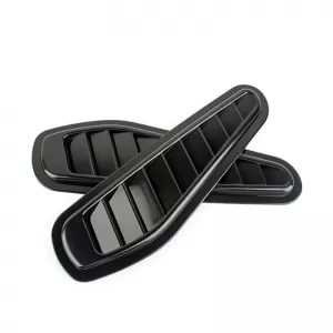 Bonnet Air Vent suitable for BMW GTR Style 33 x 11 x 1.5cm Black 2 Pcs-image-6311671