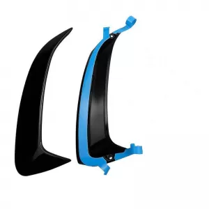 Rear Bumper Side Flaps / Vents Suitable for Mercedes-Benz A-Class W177 Hatchback With A Design Line Bumper Glossy Black 2 Pieces-image-6311679