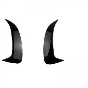 Rear Bumper Side Flaps / Vents Suitable for Mercedes-Benz A-Class W177 Hatchback With A Design Line Bumper Glossy Black 2 Pieces-image-6311680
