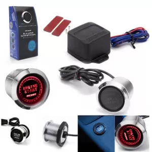 Iluminare Pivot Start / Stop Motor Starter 12V Led Roșu