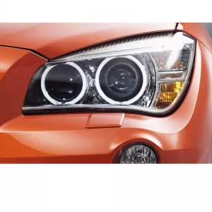 Headlights Lens Glasses suitable for BMW X1 E84 09-15 2 Pcs-image-6311899