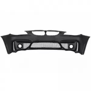 Front Bumper suitable for BMW 5 E60 03-10 M4 Look with Fog Lamp Holes-image-6312097