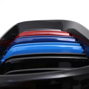 Front Grilles suitable for BMW 3 E46 02-05 Sedan/Touring M4 Look With Double Grille Tri-Color Glossy Black 2pcs-image-6312173