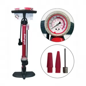 Hand Pump Metal With Pressure Gauge 5Bar 170psi-image-6312200