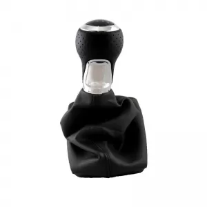 Shift Knob With Boot Black Suitable for Audi A4 B6/B7 With 6 Speed New-image-6312223
