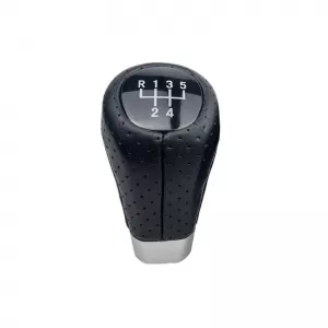 Shift Knob suitable for BMW Black / Silver with 5 Speed E90 Look-image-6312278