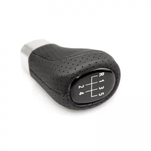 Shift Knob suitable for BMW Black / Silver with 5 Speed E90 Look-image-6312279