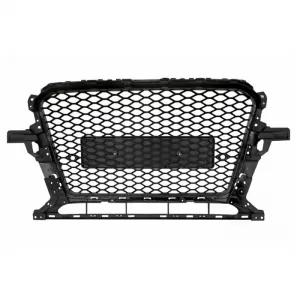 Front Grille suitable for Audi Q5 8R Facelift 12-15 RSQ5 Look Honeycomb Gloss Black 1Pc-image-6312322