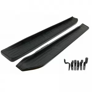 Side Steps Running Boards suitable for Toyota Land Cruiser Prado FJ150 2010+ Black 2 pcs-image-6312334