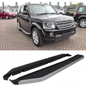 Side Steps Running Boards suitable for Land Rover Discovery 3 & 4 (LR3&LR4) 2004-2016 2 pcs-image-6312347
