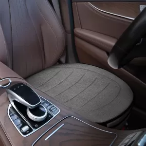 Bottom Seat Cushion Suitable for Otom From Linen Fabric Smoke Grey CBLN-102 1 Piece-image-6312430