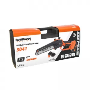 Cordless Chainsaw Mini 21Volt 20cm Krausmann 3041-image-6312697