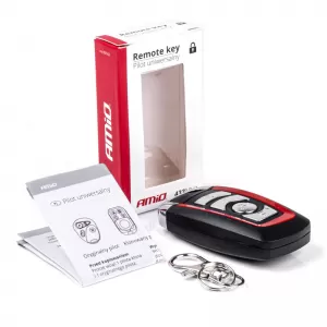 Universal Remote Control Suitable for 4 Buttons 433MHz Amio 03143-image-6312814