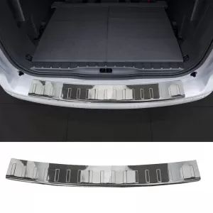 Rear Bumper Protector suitable for Peugeot 5008 09-17 Steel