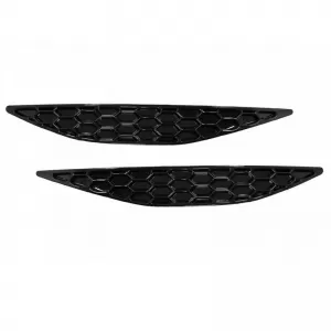 Rear bumper Reflectives Delete Kit suitable for VW Golf VII (7) 13-17 GTI Honeycomb 2 pcs-image-6313050
