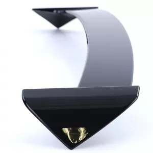 Roof Spoiler suitable for BMW 1 E81 E87 04-12 from ABS plastic painted glossy black-image-6313112