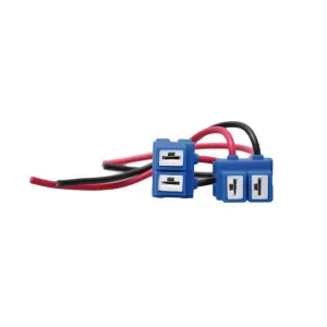 Conector H7 ceramică potrivit pentru 2 fire roșu negru 15cm 2 bucăți